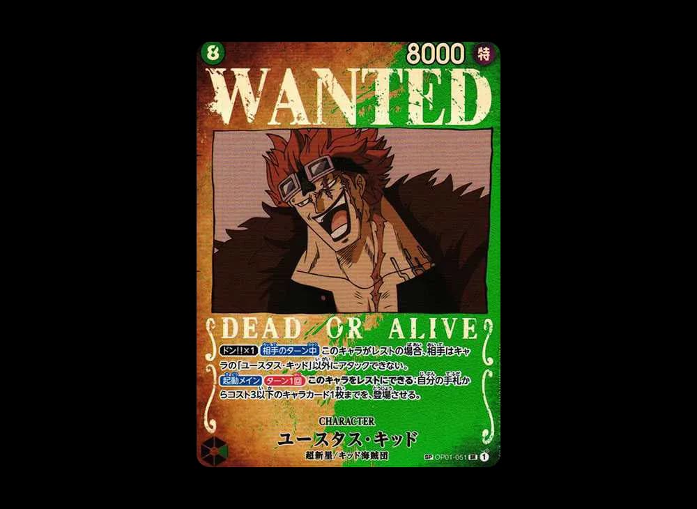 Eustass"Captain"Kid : Wanted SR-SPC [OP01-051](Booster Pack Formidable Enemy)