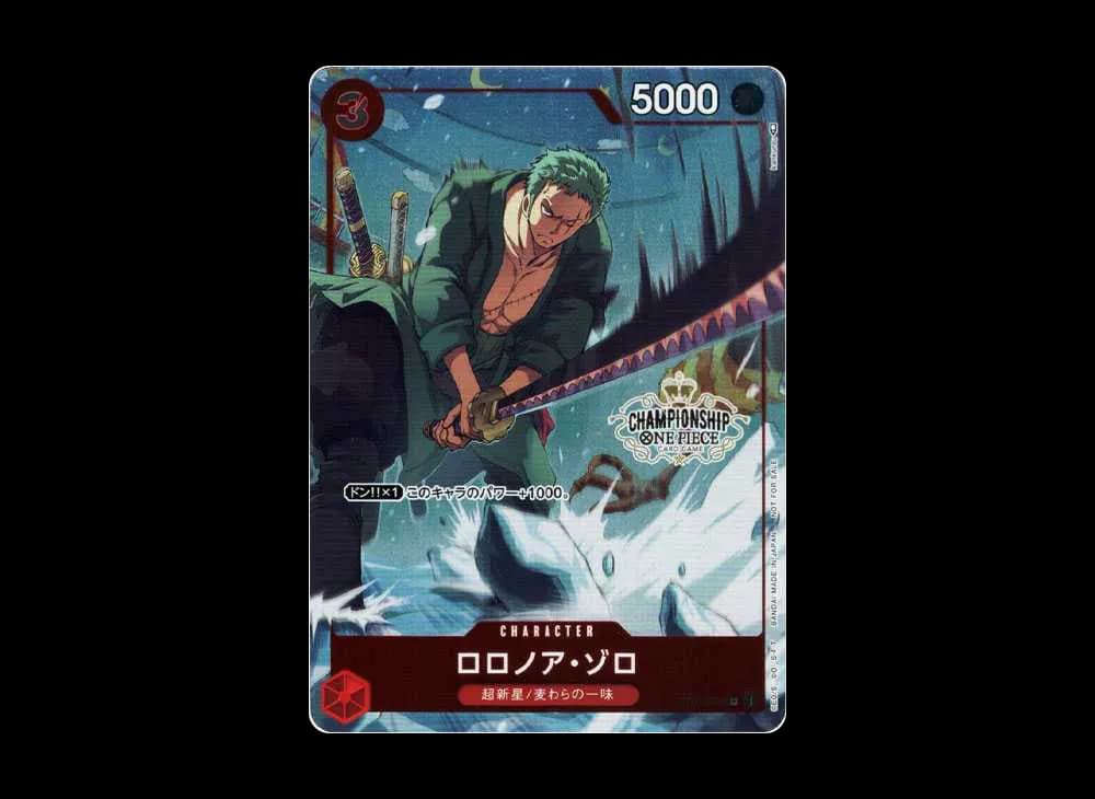 Roronoa Zoro SR Parallel [ST01-013] (Championship Battle Best 16)